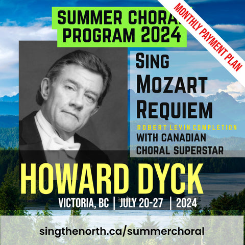 Summer Choral Program 2024 - Monthly Payment Plan - 5 months