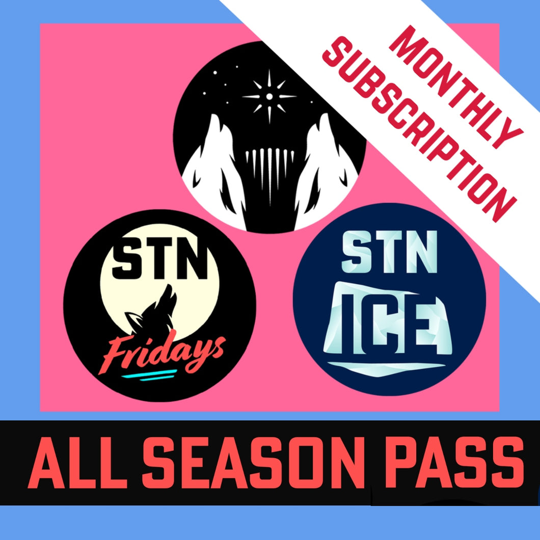 ALL SEASON PASS - Monthly Subscription - 10% off!