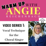 Warm-up with Angie 1 - Vocal Technique for the Choral Singer