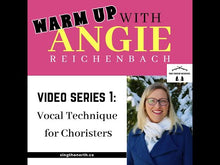 Carica e avvia il video nel visualizzatore di galleria, Warm-up with Angie 1 - Vocal Technique for the Choral Singer
